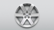 19" Style 6009, 6 spoke, Sparkle Silver