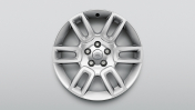19" Style 6010, 6 spoke, Sparkle Silver