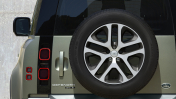 20" Style 5095, 5 split-spoke, Dark Grey Diamond Turned finish