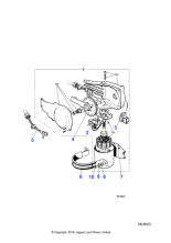 606929 - Jaguar Retaining strap