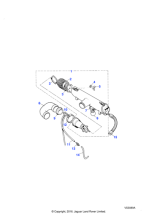 250044 - Land Rover Nut-wing