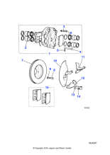 12798 - Jaguar Retaining pin