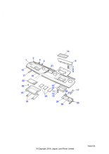 390573 - Land Rover Mat-facia