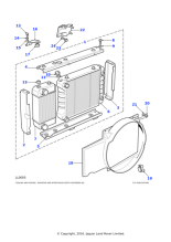 WM600041L - Land Rover Washer-Spring