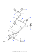 DMG10001L - Land Rover Cap-washer system