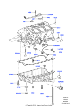 1025228 - Land Rover Gasket - Oil Pan