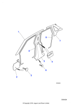 AJU1136J - Jaguar Stud retainer
