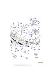 AB604041J - Jaguar Recessed pan head screw