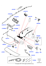 LR135792 - Land Rover AIR BAG - PEDESTRIAN PROTECTION