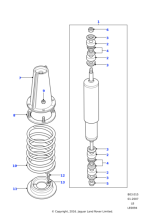RYH501080 - Land Rover Nut - Hex.