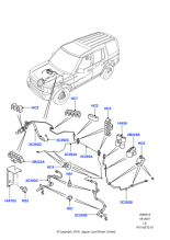 ANR1864 - Land Rover Clip - Brake Pipe