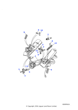 RTC6551 - Land Rover Kit-high tension leads ignition