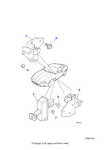 FN105041 - Jaguar Land Rover Nut-flange