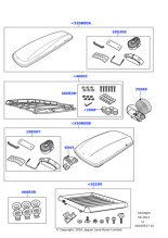 LR006848 - Land Rover Kit - Luggage Rack