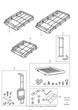 Expedition Roof Rack System - 110/130 Double Cab