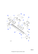 148876J - Jaguar Voltage regulator