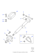 STC618 - Land Rover Mounting-lower link flexible rubber