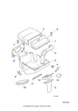 FN106041 - Jaguar Land Rover Nut - Flanged