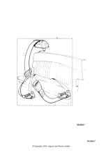 BAC9340 - Jaguar Seatbelt buckle