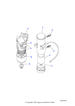 90606261 - Land Rover Gasket-fuel tank pump unit