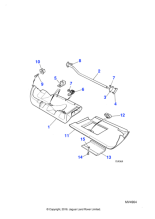 AAU2364 - Jaguar Retainer cover