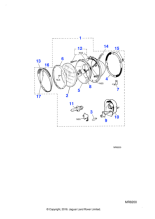 531586J - Jaguar Gasket