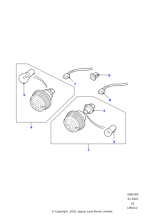 LR047798 - Land Rover Lens & body assy-front indicator