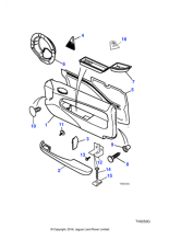 C2N3048 - Jaguar U-spring nut