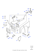 302532 - Land Rover Nut-spiralok