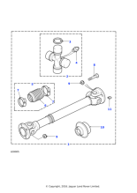 CN100508L - Land Rover Clip-Hose