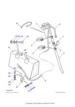 611110 - Land Rover Hose-crankcase breather flexible