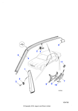 BDC4855 - Jaguar E-post finisher gasket