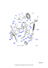 JLM9566 - Jaguar Recessed setscrew