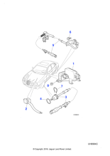 C2Z2325 - Jaguar Hexagonal flange nut