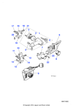 37H7193J - Jaguar Key blank