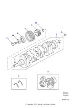 LFB500050 - Land Rover Bush-crankshaft