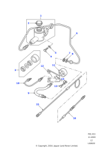513123 - Land Rover Cap assembly-tank clutch