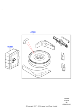 Space Saver Spare Wheel, Pre 21MY