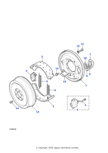 515468 - Land Rover Plate