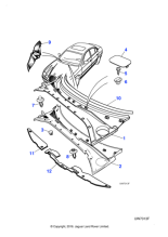 XR849457 - Jaguar Infill panel