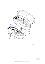 13H8329J - Jaguar Balance weight