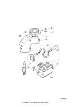 FB106071 - Jaguar Land Rover Washer faced bolt