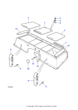 53K3039L - Land Rover Nut-spiralok