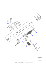 602153 - Land Rover Rocker assembly-cylinder head