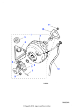 JLM12080 - Jaguar Brake master cylinder