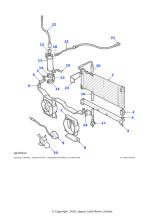 AEU3067 - Land Rover Valve-charging air conditioning