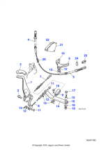 JLM9679 - Jaguar Hexagon head setscrew