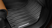 Rubber Mats - Ebony, RHD