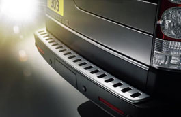 Rear Bumper Treadplate - Stainless Steel