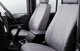 Waterproof Seat Covers - Grey, Middle, Set of Three